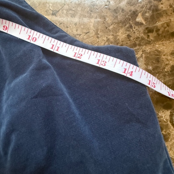 Free People We The Free Jayde Cord High Rise Moody Blue Pants Size 12 - Picture 5 of 11